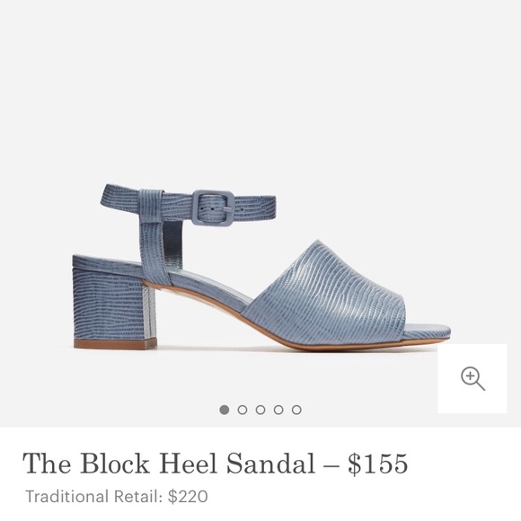 Everlane Shoes - Everlane block heel size 10